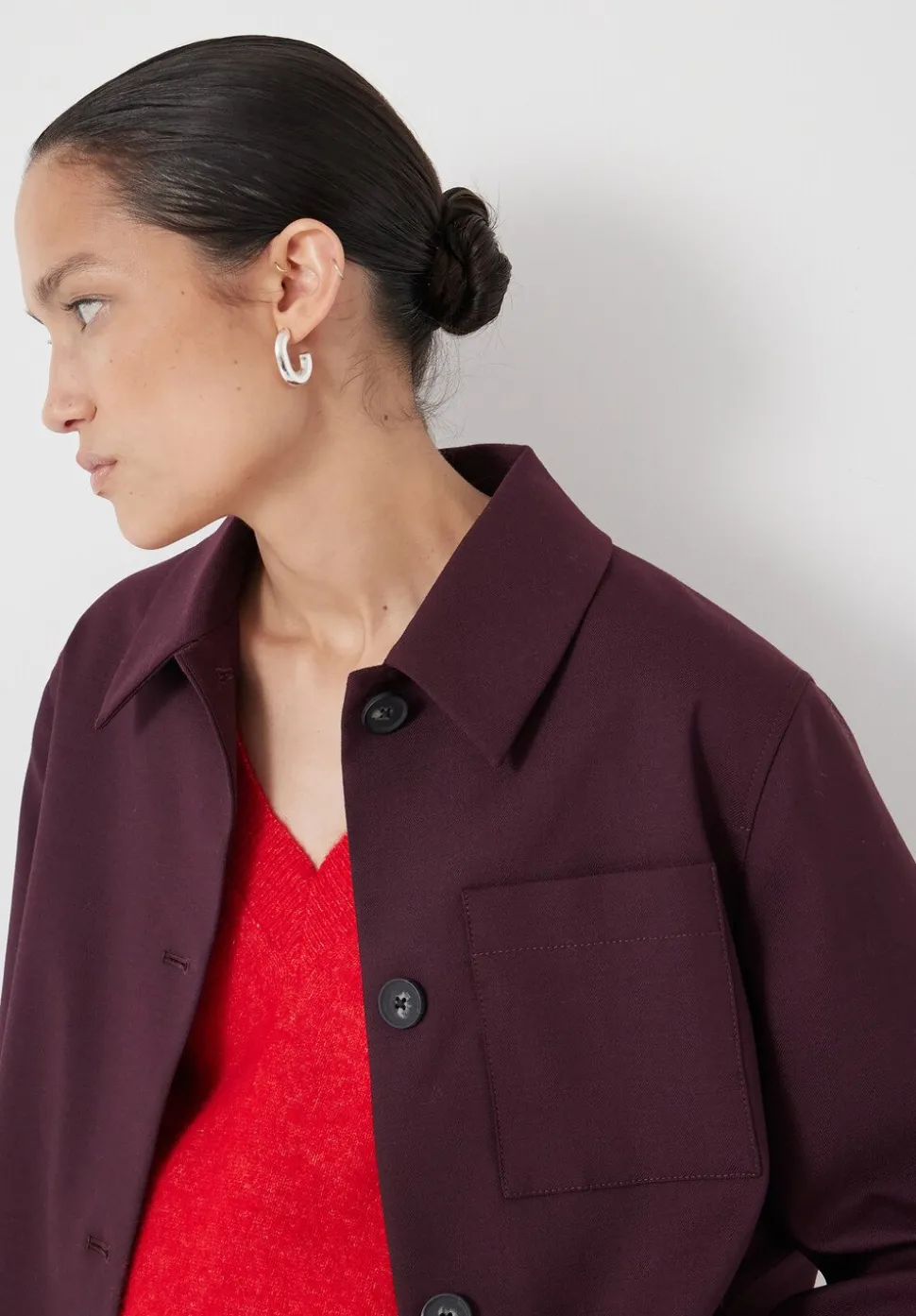 Wool Blend Jacket