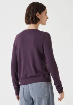 Wool Blend Slim Knitted Cardigan