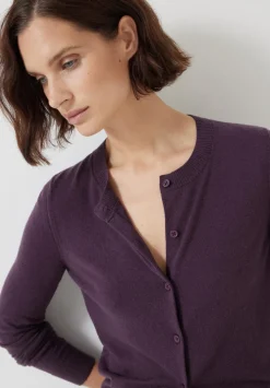 Wool Blend Slim Knitted Cardigan