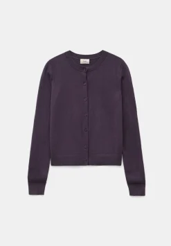 Wool Blend Slim Knitted Cardigan
