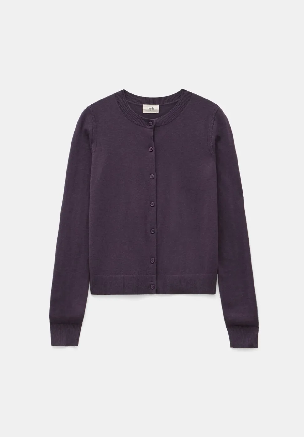 Wool Blend Slim Knitted Cardigan